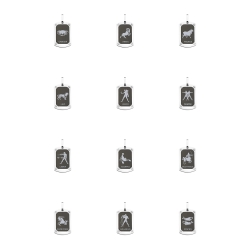 BALCANO - Zodiac Pendant - 12 zodiac sign package