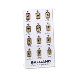 BALCANO - Zodiac Pendant - 12 zodiac sign package