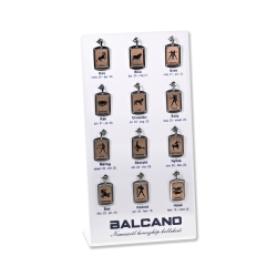 BALCANO - Zodiac Pendant - 12 zodiac sign package
