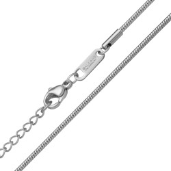 BALCANO - Snake / Stainless Steel Snake Chain, High Polished - 1,5 mm