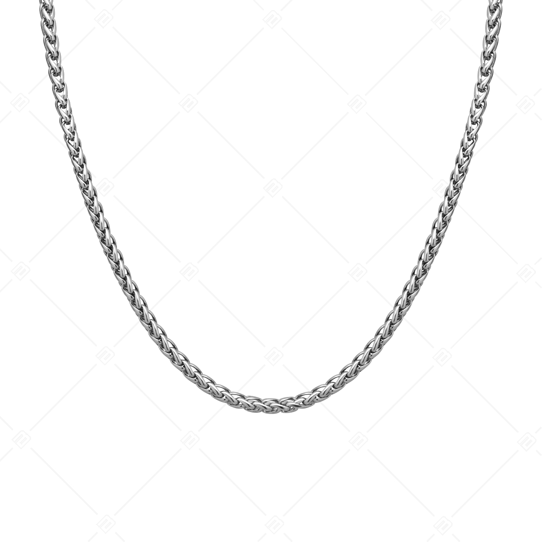 BALCANO - Braided Chain / Collier de chaînes tressées avec polissage à haute brillance - 4 mm (341216BC97)