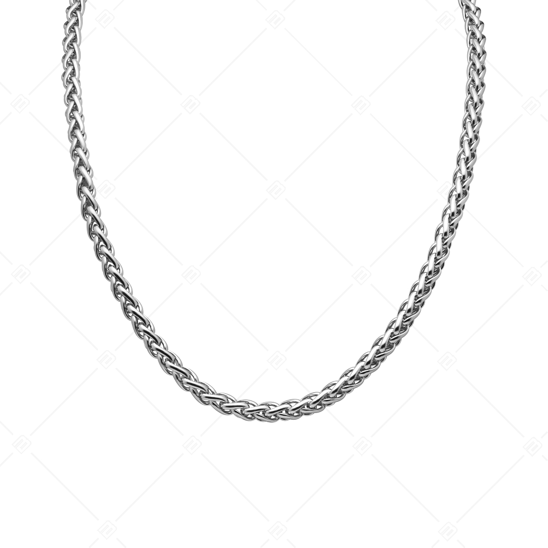 BALCANO - Braided Chain / Geflochtene halskette mit hochglanzpolirung - 6 mm (341218BC97)