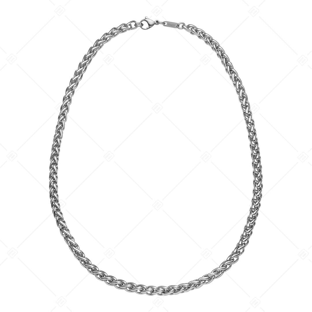 BALCANO - Braided / Stainless Steel Braided Chain, High Polished - 6 mm (341218BC97)