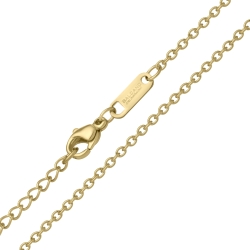 BALCANO - Cable Chain / Anker halskette mit 18K vergoldung - 2 mm