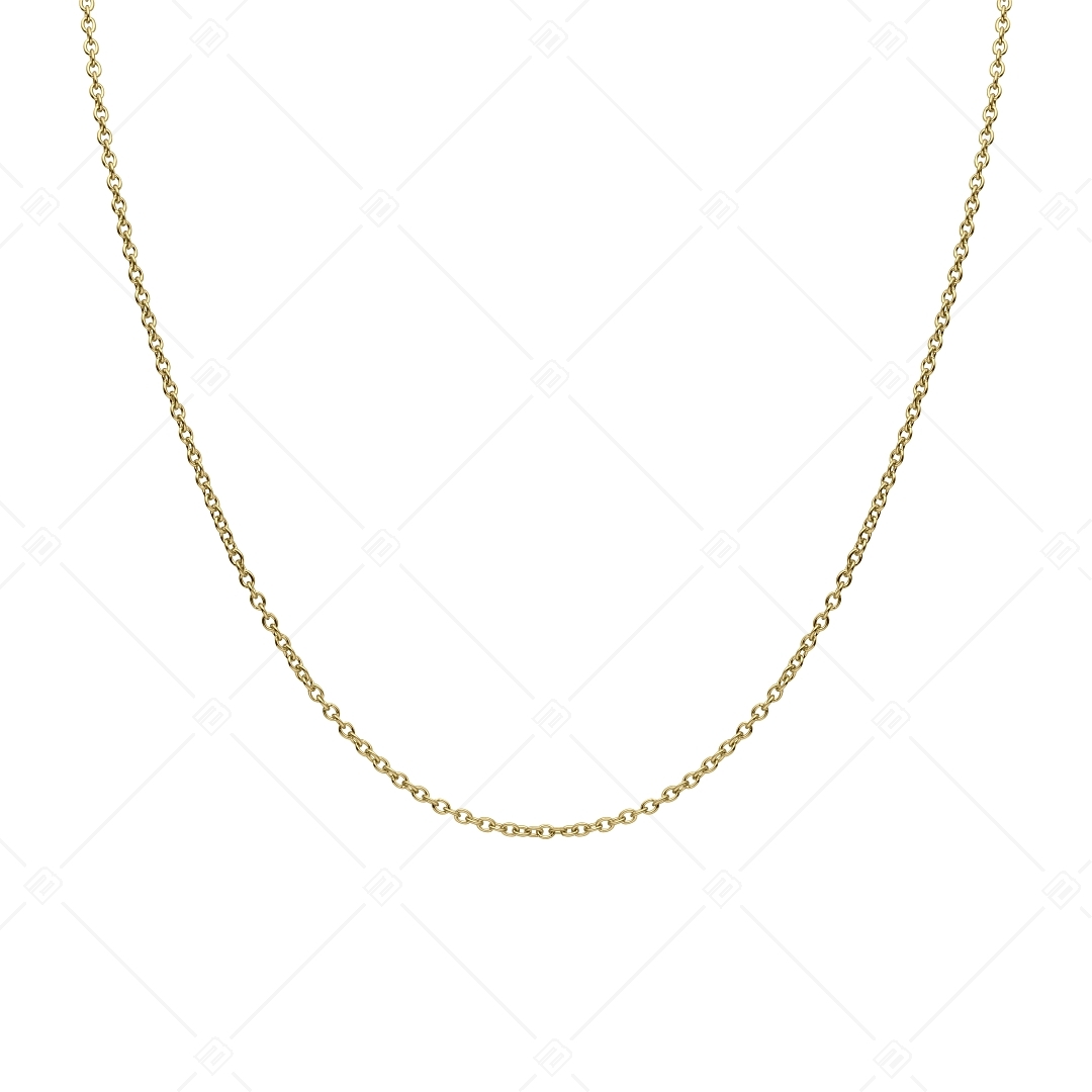 BALCANO - Cable Chain, 18 K gold plated - 2 mm (341233BC88)