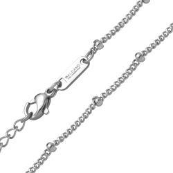 BALCANO - Saturn Chain / Berry-Pancer-Halskette mit hochglanzpolitur - 2 mm