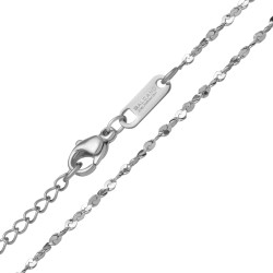 BALCANO - Twisted Serpentin / Gedrehte Serpentin-Halskette mit hochglanzpolitur - 1,5 mm