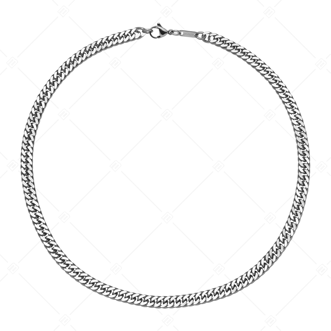 BALCANO - Double Curb / Stainless Steel Double Curb Chain, High Polished - 6 mm (341288BC97)