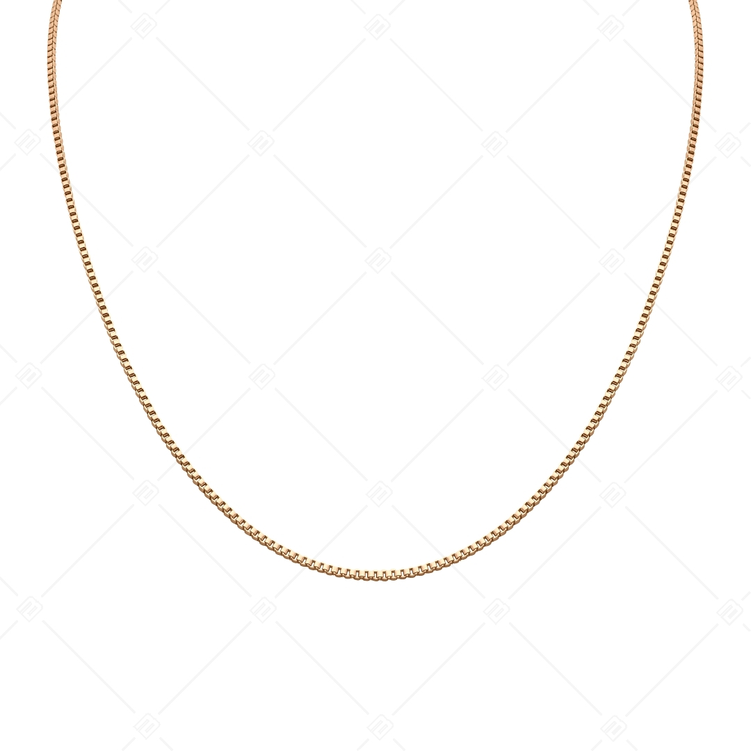 BALCANO - Venetian / Stainless Steel Venetian Chain, 18K Rose Gold Plated - 1,5 mm (341292BC96)
