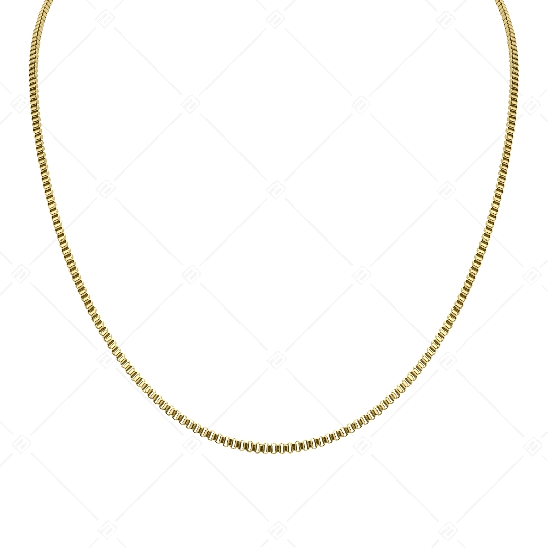 BALCANO - Venetian / Stainless Steel Venetian Chain, 18K Gold Plated - 2 mm (341293BC88)