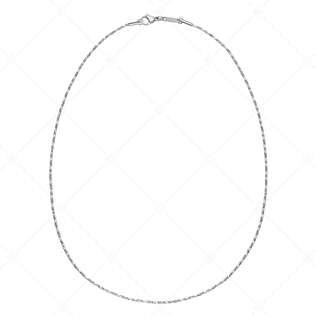 BALCANO - Twisted Cobra / Stainless Steel Twisted Crimpable Chain, High Polished - 1,35 mm (341361BC97)