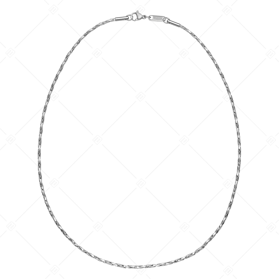 BALCANO - Twisted Cobra / Stainless Steel Twisted Crimpable Chain, High Polished - 1,8 mm (341362BC97)