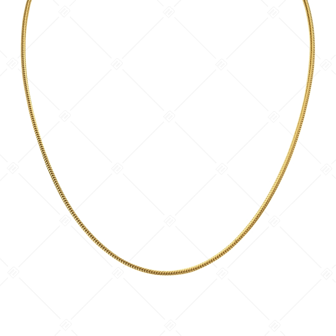 BALCANO - Foxtail / Stainless Steel Foxtail Chain, 18K Gold Plated - 1,5 mm (341382BC88)