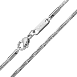 BALCANO - Foxtail / Stainless Steel Foxtail Chain, High Polished - 1,5 mm