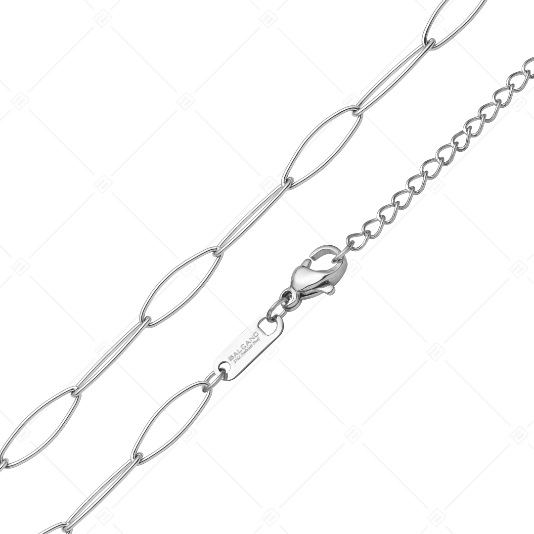 BALCANO - Marquise / Stainless Steel Marquise Chain, High Polished - 5 mm (341447BC97)