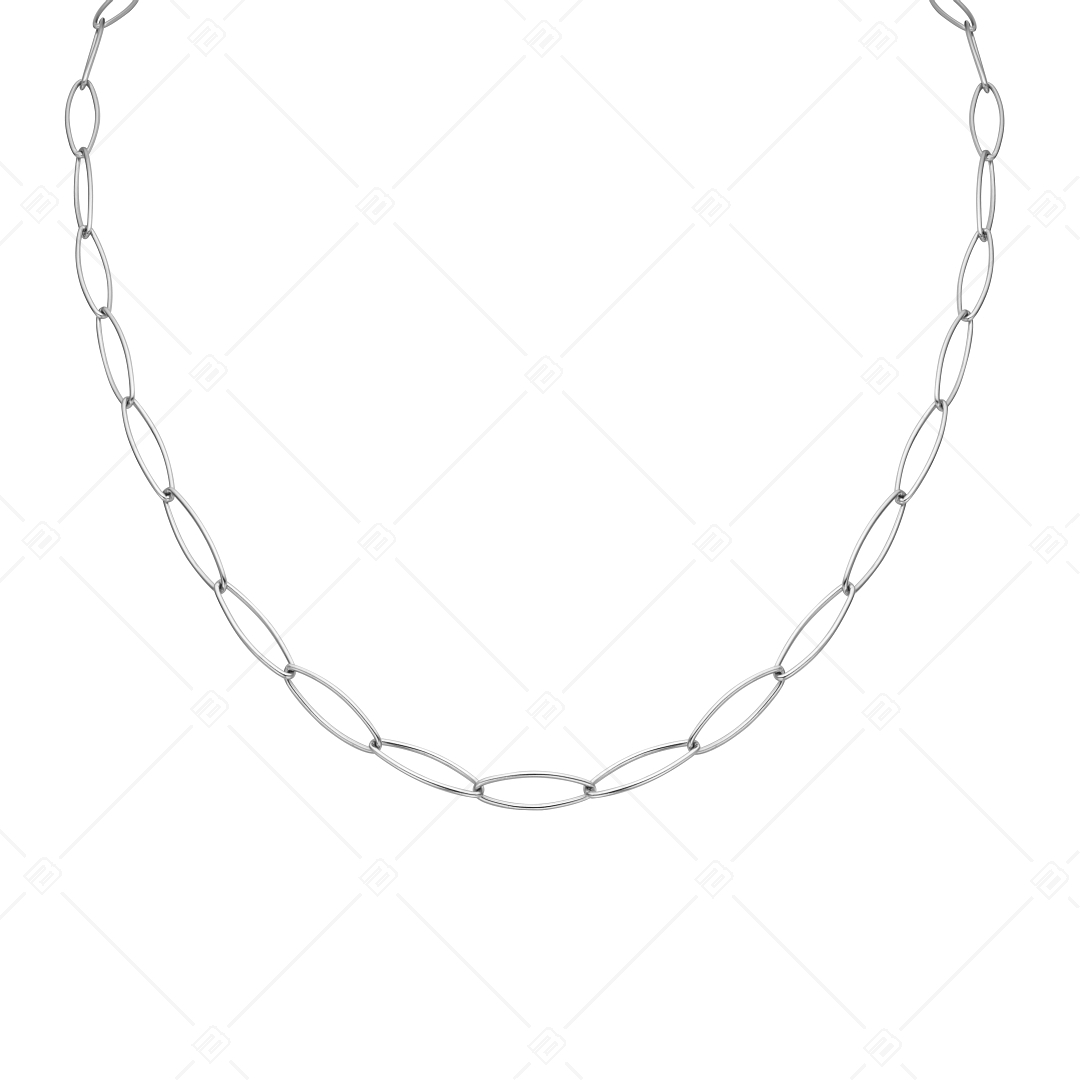 BALCANO - Marquise / Stainless Steel Marquise Chain, High Polished - 5 mm (341447BC97)