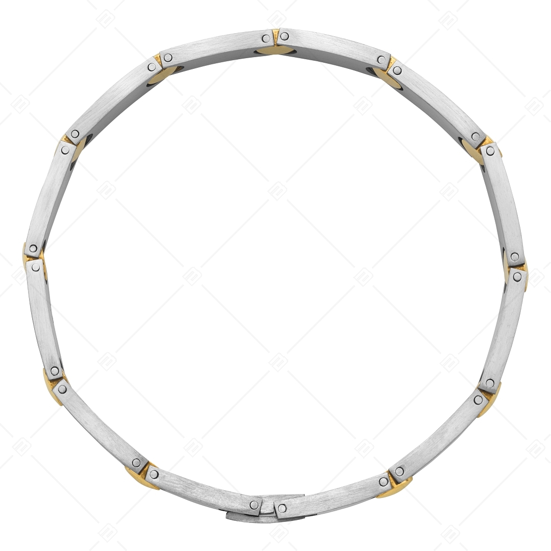 BALCANO - Cosmo / Stainless Steel Bangle Bracelet, 18K Gold Plated (441183BC88)