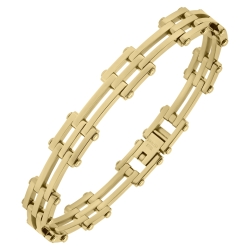 BALCANO - Royal / Stainless Steel Bracelet With 18K Gold Plated