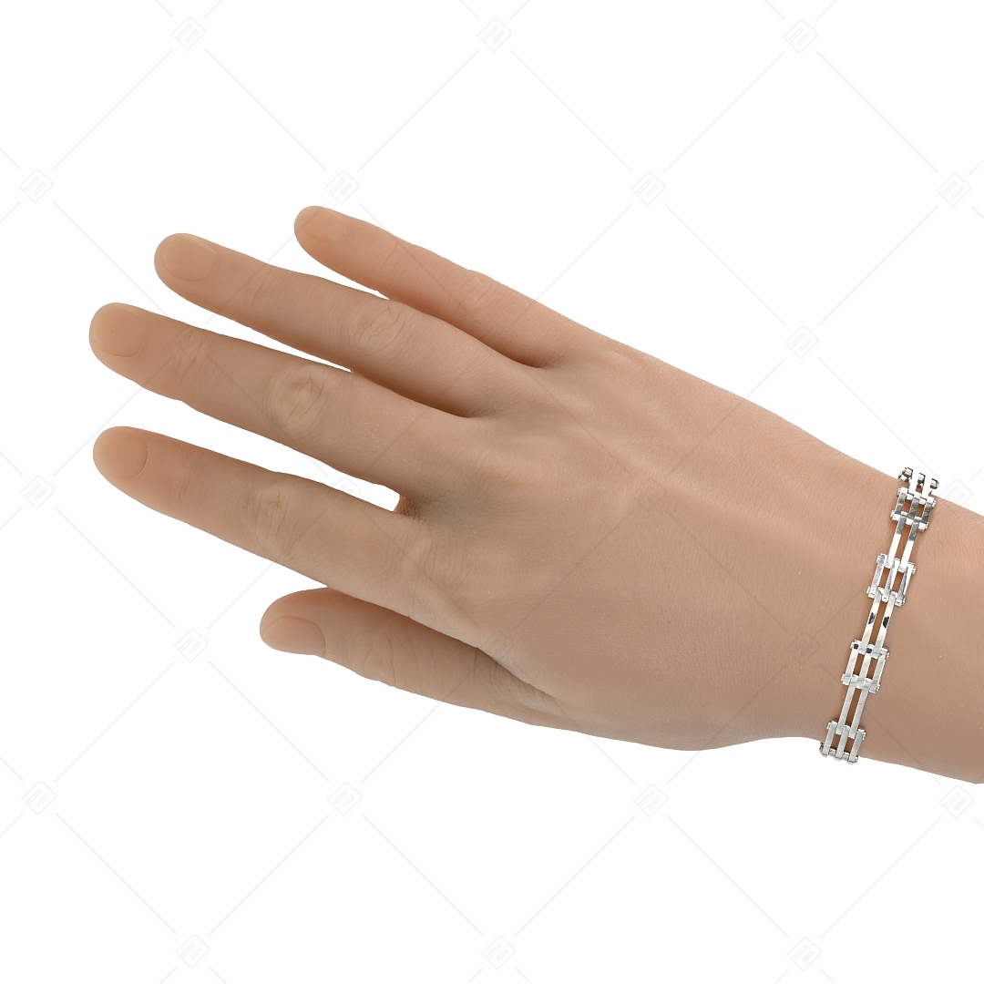 BALCANO - Royal / Edelstahl Armband mit Hochglanzpolierung (441184BC97)