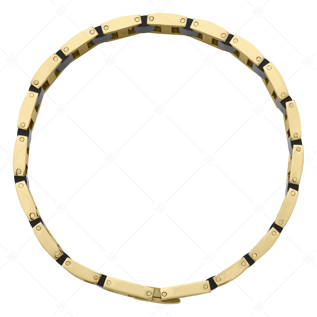 BALCANO - Clark /  Modisches Edelstahl Armband 18K vergoldet (441185BC88)