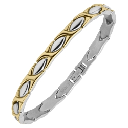 BALCANO - Venice / Stainless Steel Bracelet With 18K Gold Plated