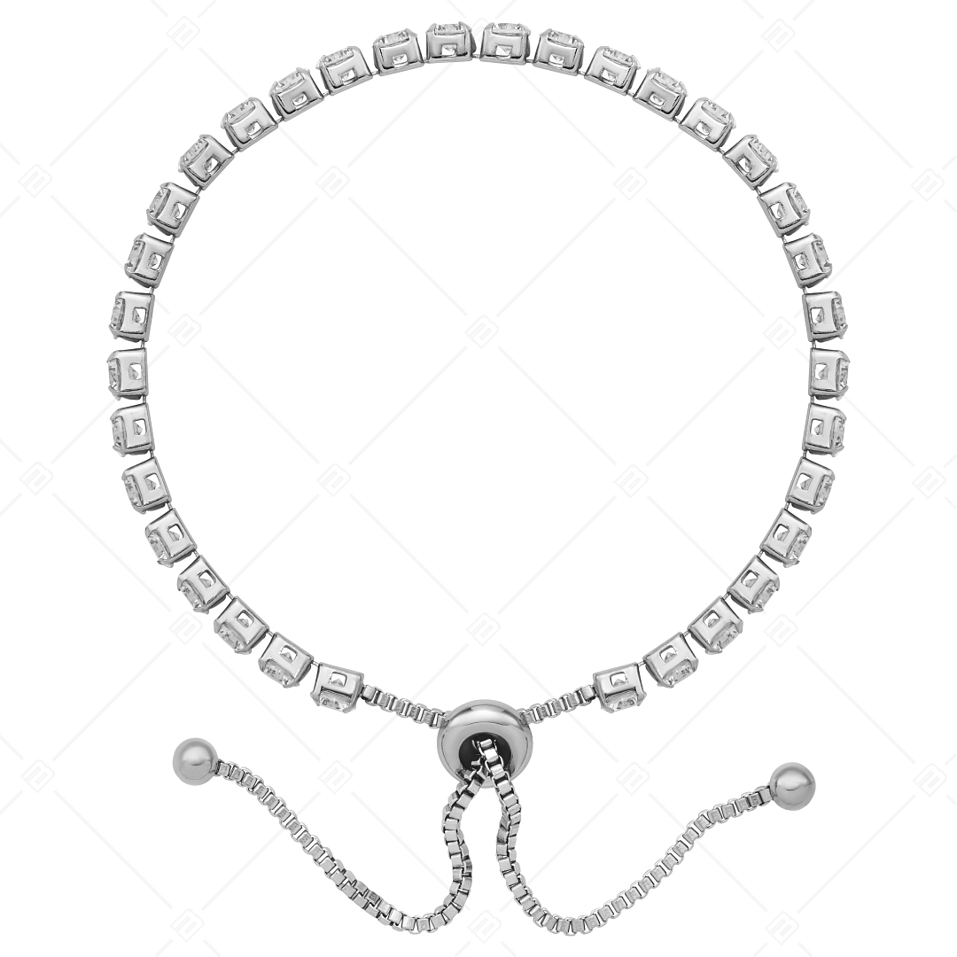 BALCANO - Mirjam / Edelstahl Zirkonia Edelstein Armband mit Hochglanzpolierung (441189BC97)