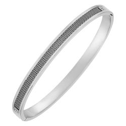 BALCANO - Axel / Fashion bangle bracelet, high polished