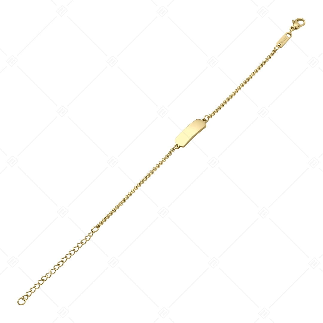 BALCANO - Mattone / Bracelet avec tête gravable en forme rectangulaire (441205EG88)