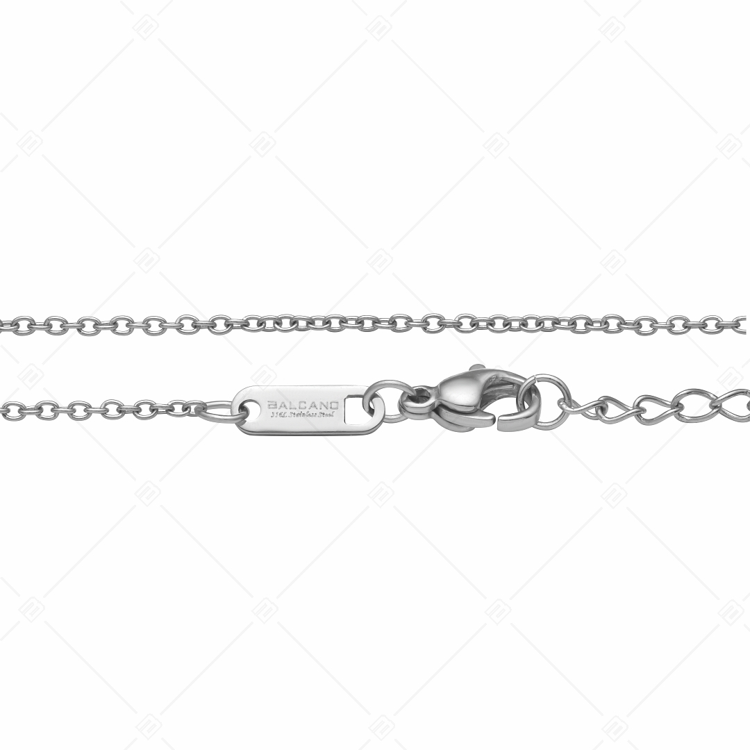 BALCANO - Cable Chain / Stainless Steel Cable Chain-Bracelet High Polished - 1,5 mm (441232BC97)
