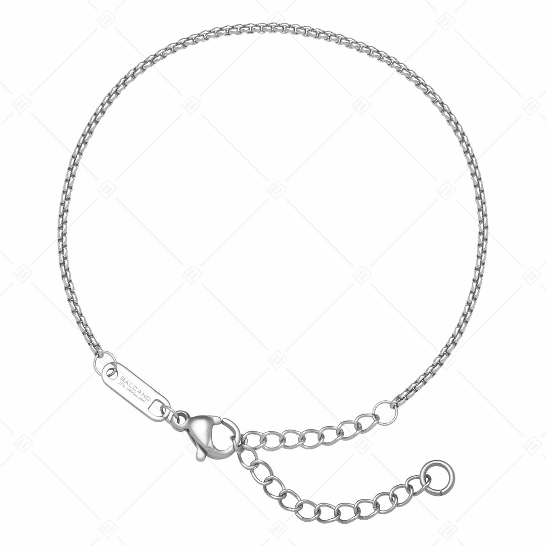 BALCANO - Round Venetian / Stainless Steel Round Venetian Chain-Bracelet, High Polished - 1,5 mm (441242BC97)