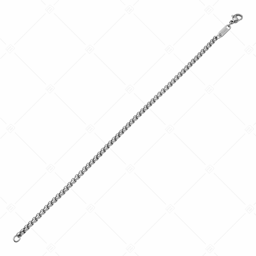 BALCANO - Round Venetian / Abgerundetes venezianisches Würfel-Armband mit hochglanzpolitur - 3 mm (441245BC97)