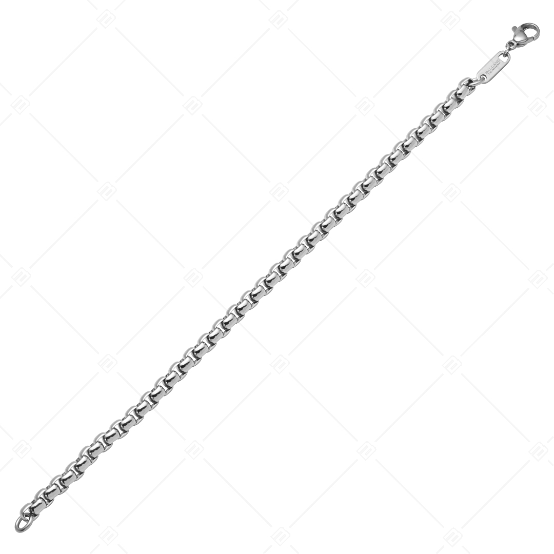 BALCANO - Round Venetian / Stainless Steel Round Venetian Chain-Bracelet, High Polished - 5 mm (441247BC97)