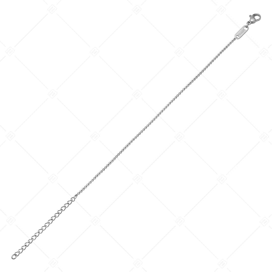 BALCANO - Belcher / Edelstahl Belcher Ketten-Armband  mit Hochglanzpolierung - 1,5 mm (441302BC97)