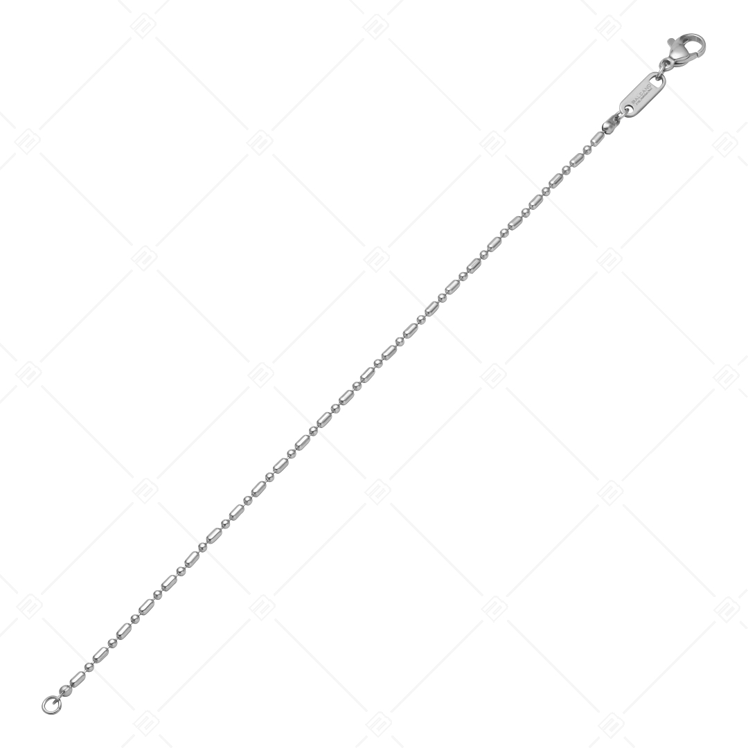 BALCANO - Ball and Bar Chain / Berry-Stick-Armband mit hochglanzpolitur - 1,5 mm (441322BC97)