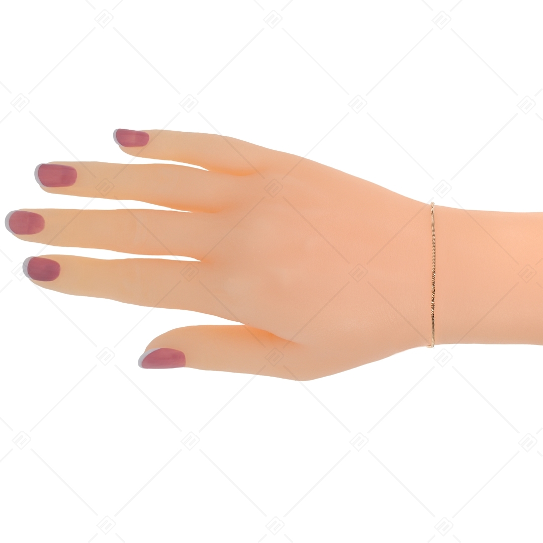 BALCANO - Fancy / Fantasie-Armband, 18K rosévergoldet - 1,1 mm (441370BC96)