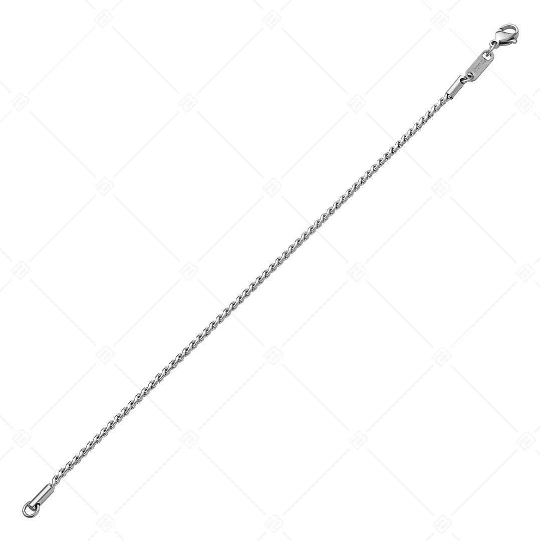 BALCANO - Spiga / Edelstahl Spiga-Kette-Armband mit Spiegelglanzpolierung - 1,9 mm (441403BC97)