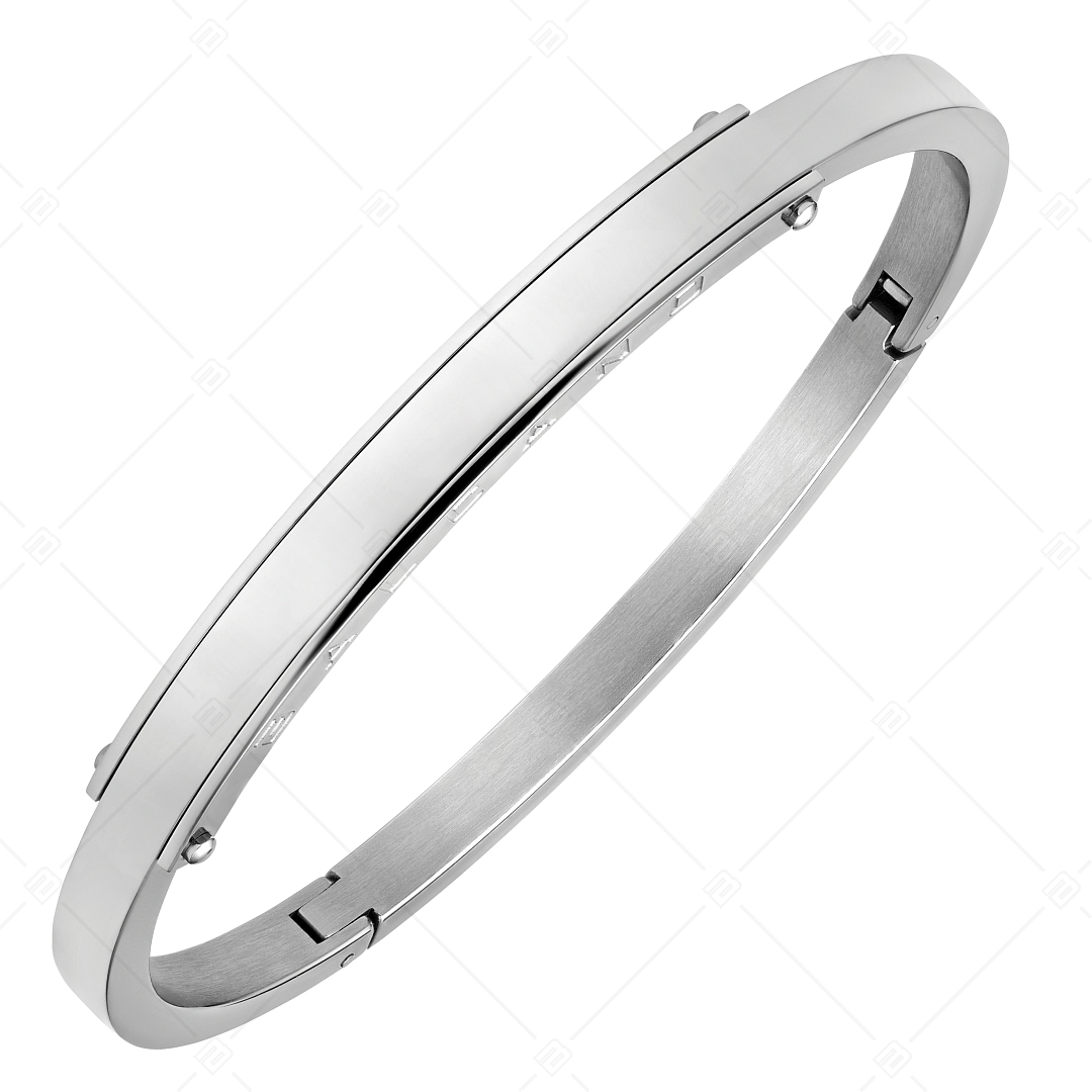 BALCANO - Kelly / Stainless Steel Bangle With High Polish (441476BL97)