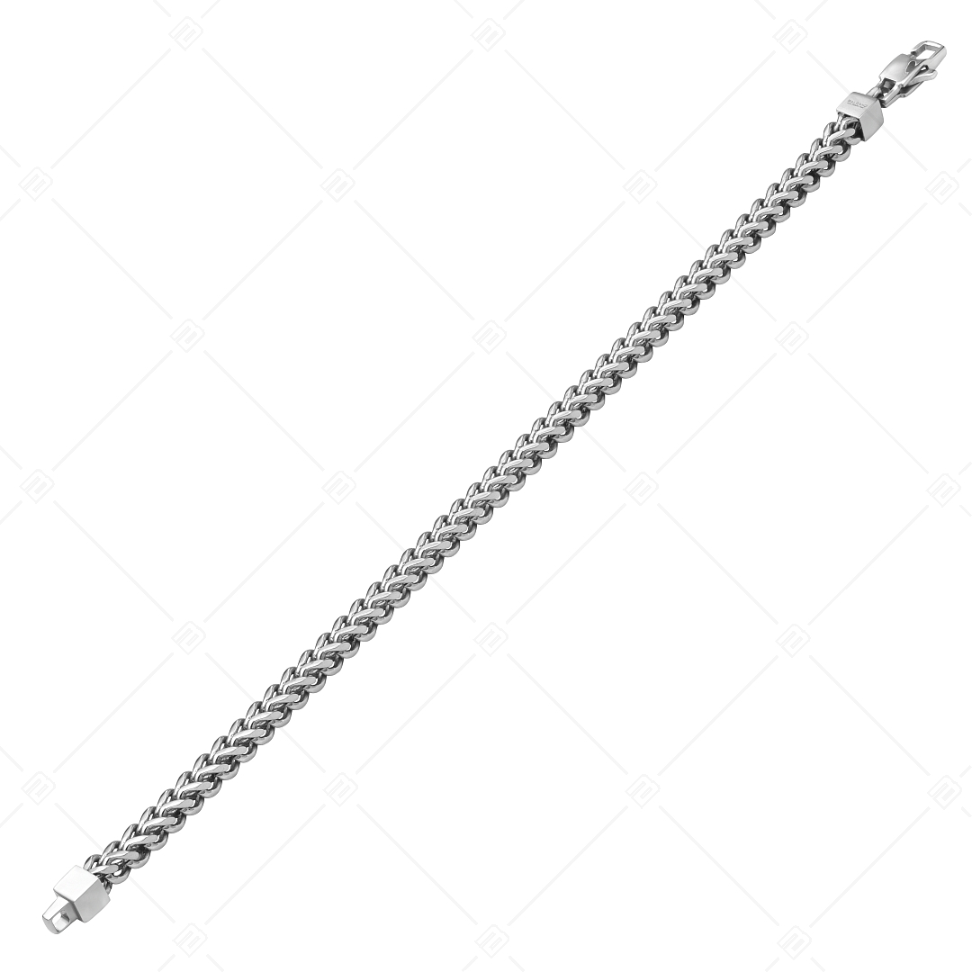 BALCANO - Fox / Bracelet sétaire en acier inoxydable avec hautement polie (441480BL97)