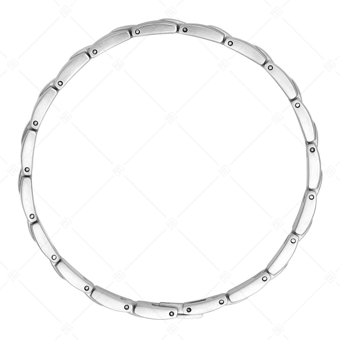 BALCANO - Phil / Bracelet en acier inoxydable avec une finition satinée et avec hautement polie (441481BC97)