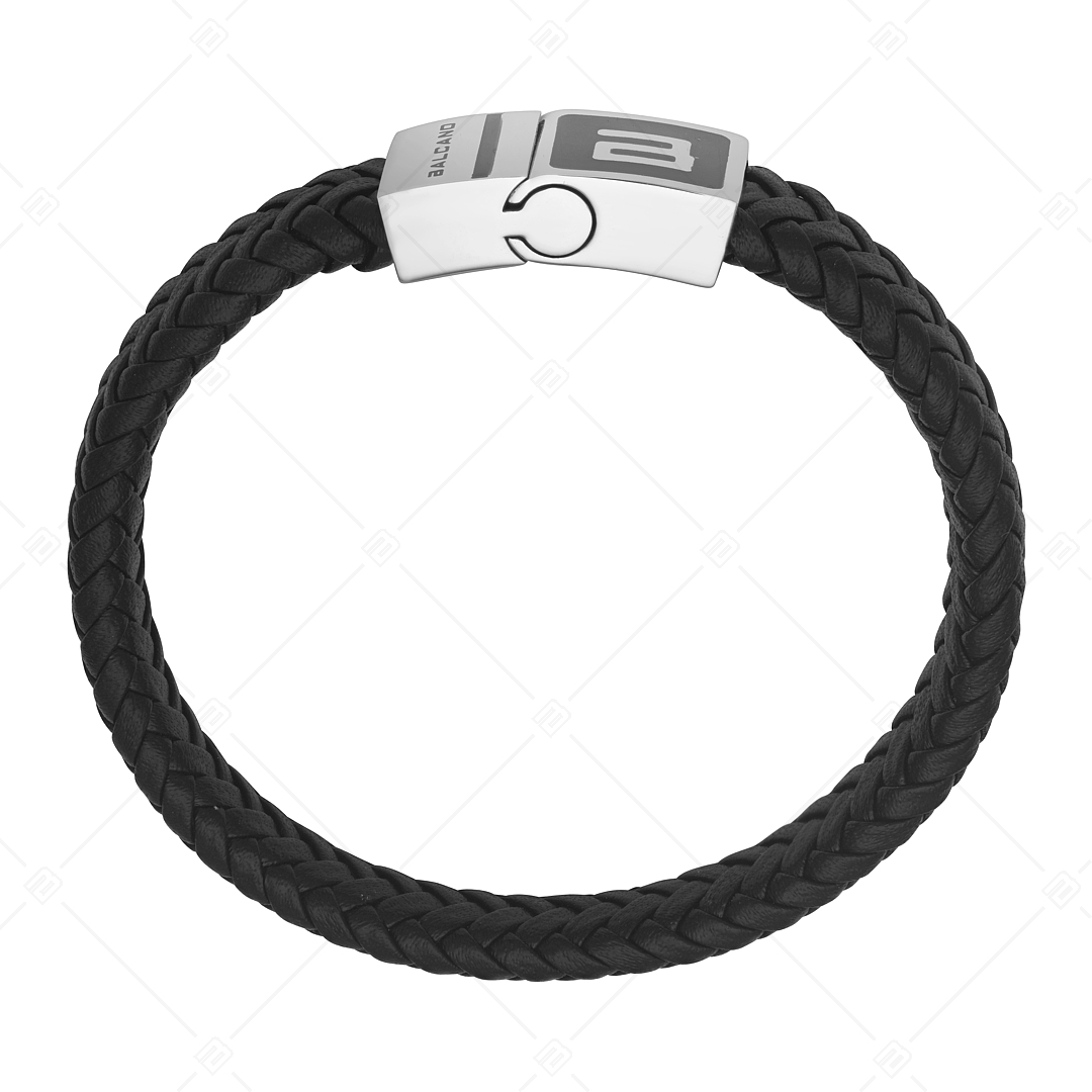 BALCANO - Leone / Braided leather bracelet (442005BL99)