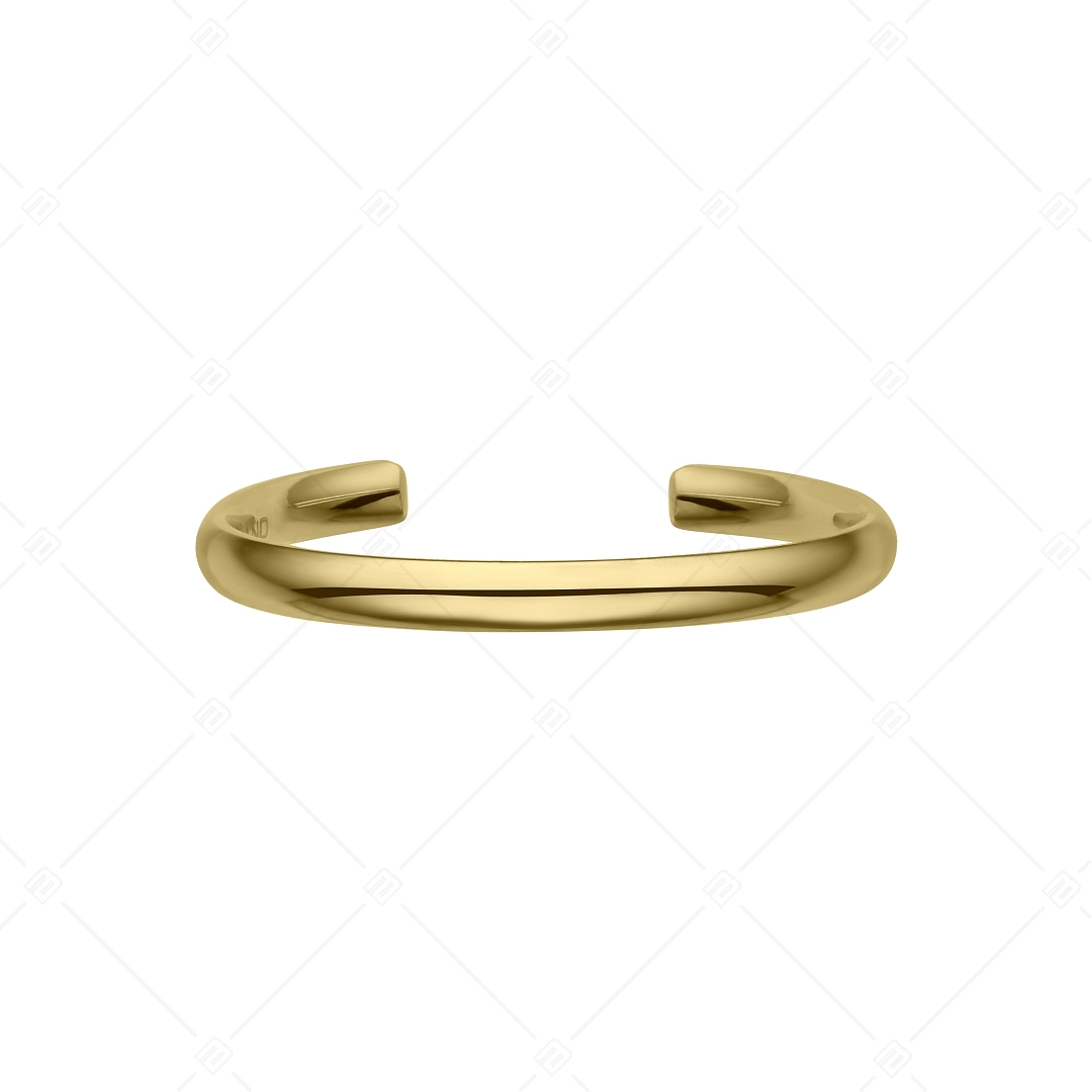 BALCANO - Simply / Thin Stainless Steel Toe Ring, 18K Gold Plated (651003BC88)