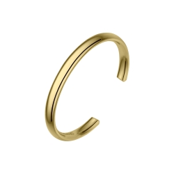 BALCANO - Simply / Thin Stainless Steel Toe Ring, 18K Gold Plated