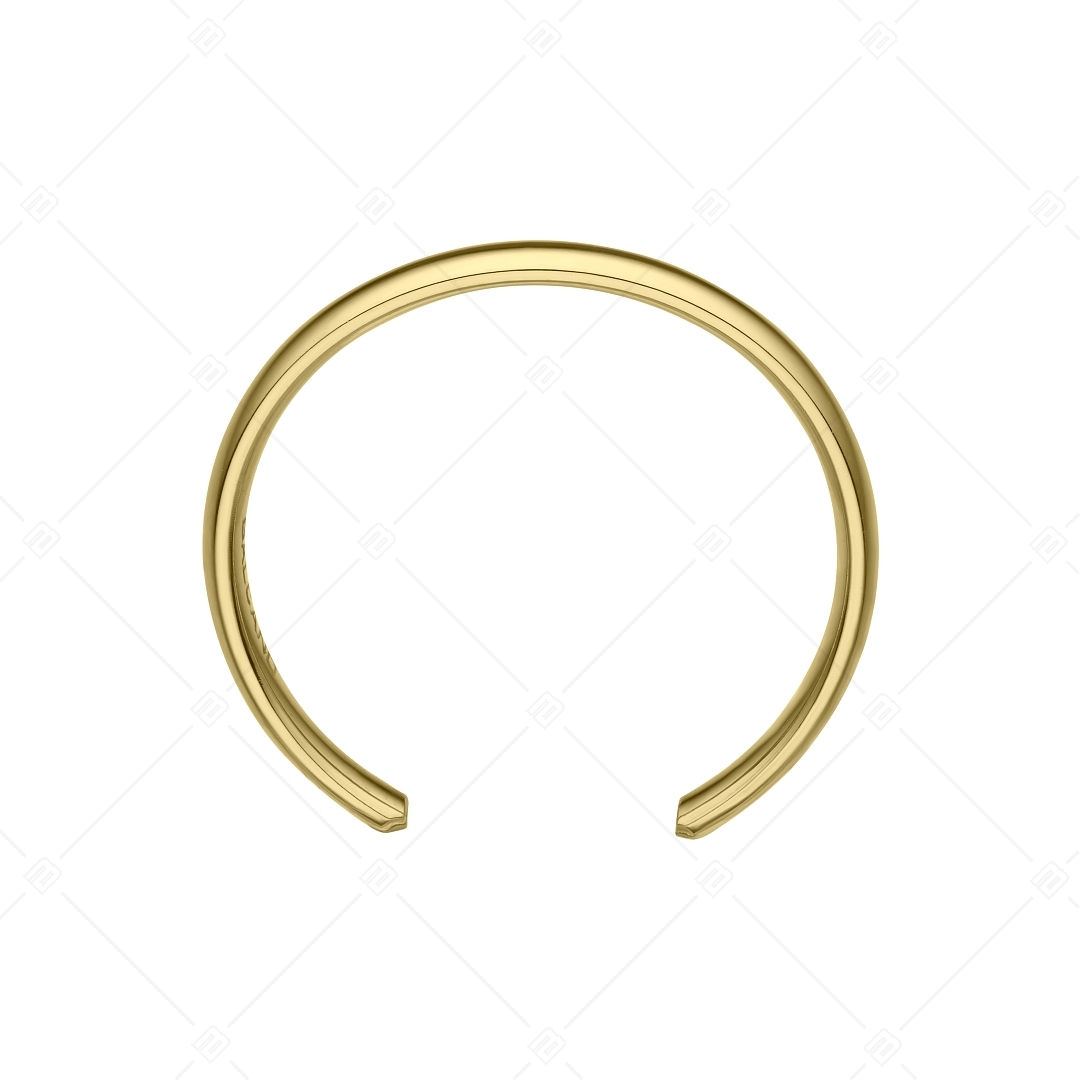 BALCANO - Simply / Thin Stainless Steel Toe Ring, 18K Gold Plated (651003BC88)