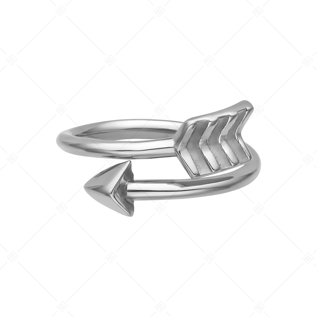 BALCANO - Arrow / Arrow Shaped Stainless Steel Toe Ring, High Polished (651008BC97)