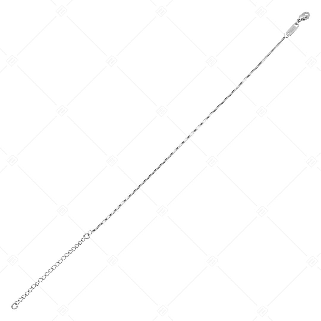 BALCANO - Venetian / Stainless Steel Venetian Chain-Anklet, High Polished - 1,2 mm (751291BC97)