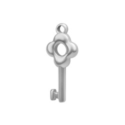 BALCANO - Key- shaped charm, high polished