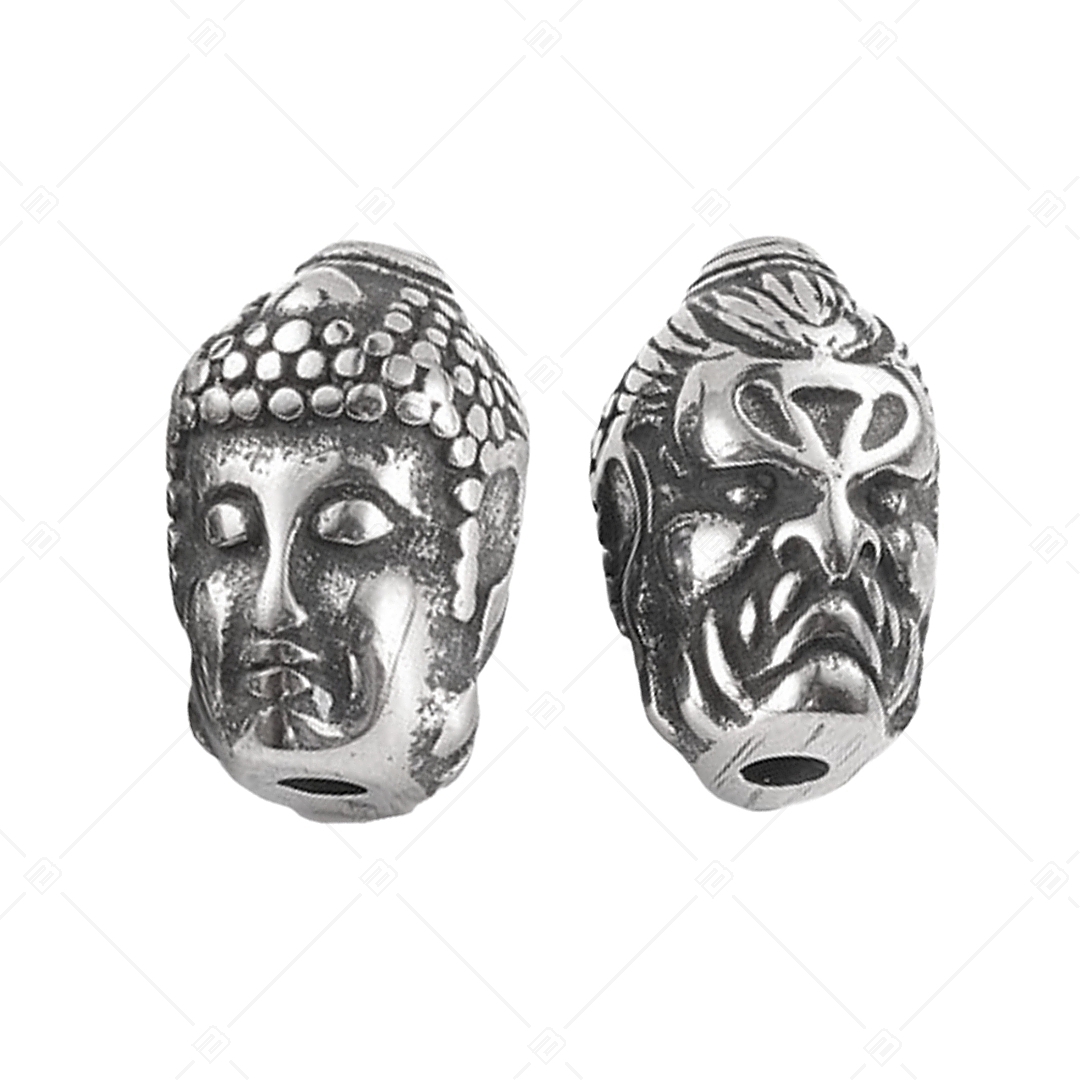 Buddha Head Spacer Charm With Vintage Style (852021PS97)