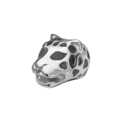 Charm Spacer en forme de tête de jaguar