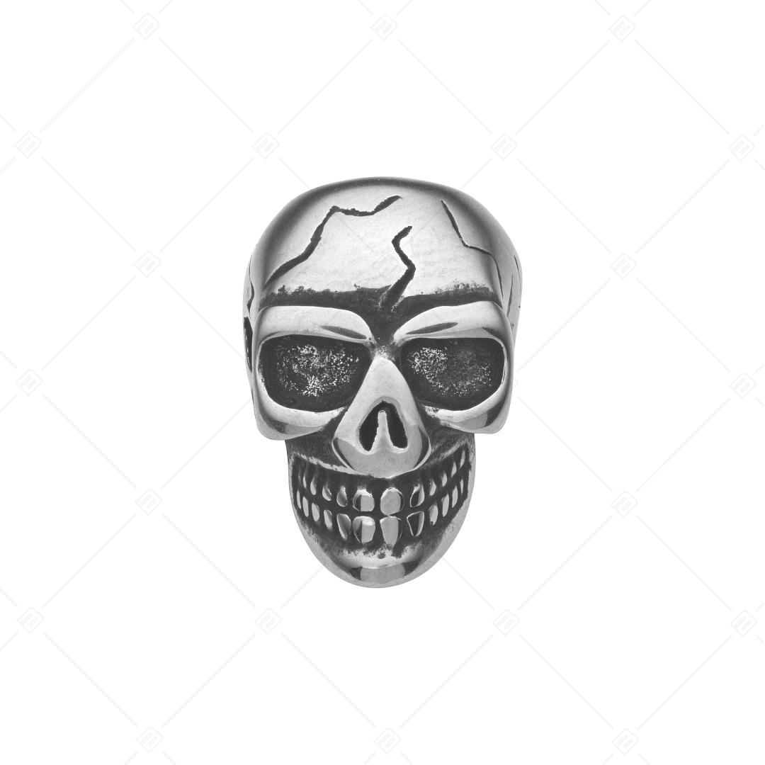 Skull-Shaped Spacer Charm (852032PS97)