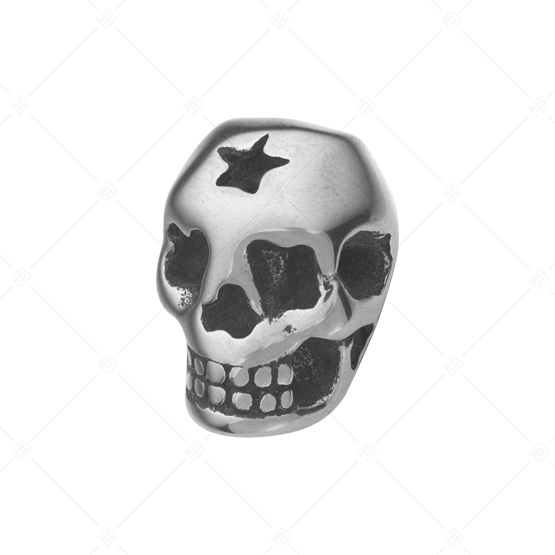 Vintage Skull-Shaped Spacer Charm (852034PS97)